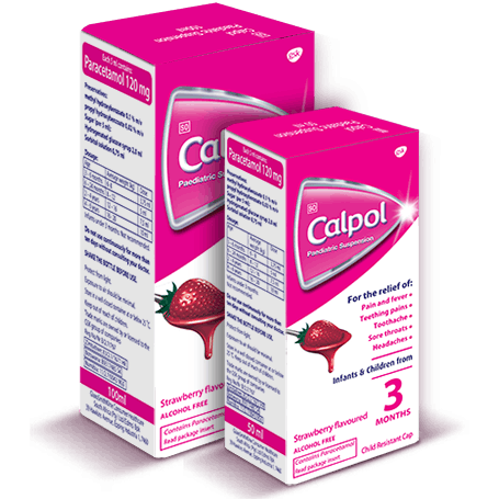 Calpol sales for teething
